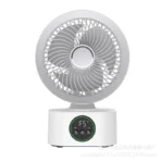 Cooling Home Desktop Shaking Head USB Charging Fan Air Circulation Intelligent Voice Timing Fan Home&dormitory Desktop Fan - Image 8