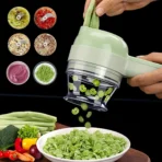Portable Electric Vegetable Chopper Mini Food Processor Fruit Garlic Masher Cutter Slicer Kitchen Gadgets - Image 2