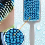 Dry Hair Hair Dryer Brush Absorbent Bristles Ergonomic Paddle Brush for Women Styling Detangler Fast Drying Water Comb - Image 3