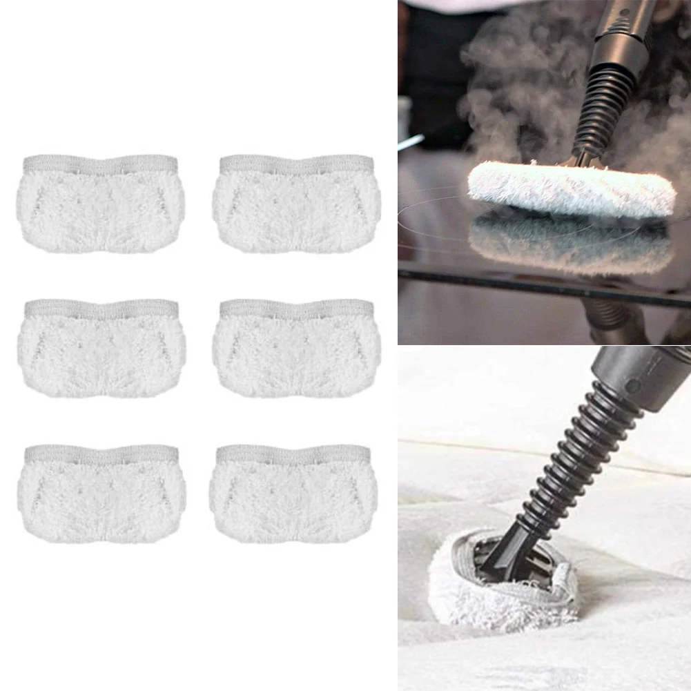 S5d635903d33a4ee883bcbee0ffc66330G.webp 6pcs Mop Cloth For And For Handy And 100 Steam Cleaners Household Appliances Accessories - Image 1