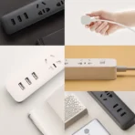 Original Xiaomi Smart Home Electronic Power Strip Socket Fast Charging 3 USB with 3 Sockets Standard Plug For Smart Home Life - Image 4