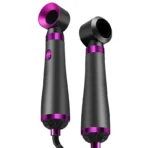 5 In 1 Hair Dryer Hot Air Comb Electric Curling Straight Hair Comb Negative Ion Hair Dryer One Step Brush 220V EU 110V US - Image 4