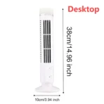 Desktop Tower Fan Quiet Desktop Fan Fast Cooling Fans Household Portable Air Conditioner Fan Circulating Fan for Home Office - Image 9
