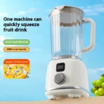 Portable Fruit Juice Blenders 10 Blades Electric Juicer Cup Machine 10 Blades 600ML Multifunctional Juicer Ice Crusher Blender - Image 3