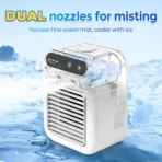 Wireless Portable Air Cooler Desktop Water Mist Cooling Fan USB Rechargeable Air Conditioning Cooler For Office Home Use - Image 5