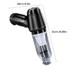 Suitu Car Mounted Vacuum Cleaner, Wireless Home and Car Dual-purpose Dry and Wet Vacuum Cleaner, High-power Portable Handheld VA - Image 6