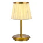 LED Table Lamp USB Pleated Atmosphere Light Restaurant Bar Night Light Coffee Bedroom Decorative Art Lighting