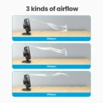 GAIATOP Mini USB Desktop Fan Portable Fan Desktop Office USB Quiet Cooling Fans Three Speed Adjustment Suitable For Home Office - Image 2