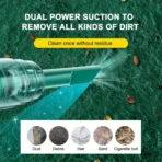 Small household vacuum cleaner, 5000Pa suction, handheld and portable design, suitable for cleaning cars, workshops, computers - Image 6