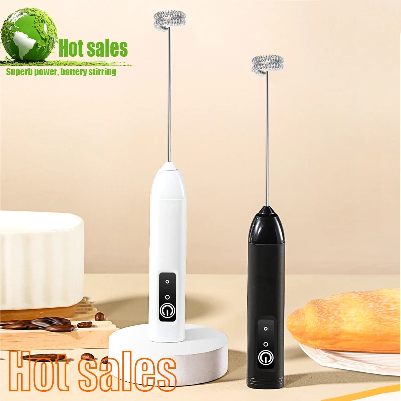 S65165beb28154adfabadb3def4792f36B.webp Hot sale Electric Milk Frother Handheld Egg Beater Foamer Coffee Maker Electric Blender Mixer Mini Portable Blender Kitchen Tool - Image 1
