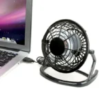 USB Silent Fan Desk Cooler for Laptop Notebook Desktop PC Office Summer Cooling Fan 4 Blades Rotatable USB Mini Fans Socket - Image 5