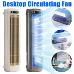 Desktop Tower Fan Quiet Desktop Fan Fast Cooling Fans Household Portable Air Conditioner Fan Circulating Fan for Home Office