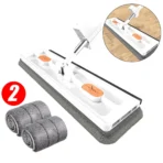 Large Flat Mop Self-contained Slide Microfiber Floor Mop Wet and Dry Mop For Cleaning Floors Home Cleaning Tools - Image 11