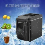Mini Freezer 6L 12V Electric Car Refrigerator Car Freezer Cooler and Warmer Electric Fridge Portable Icebox Travel Refrigerator