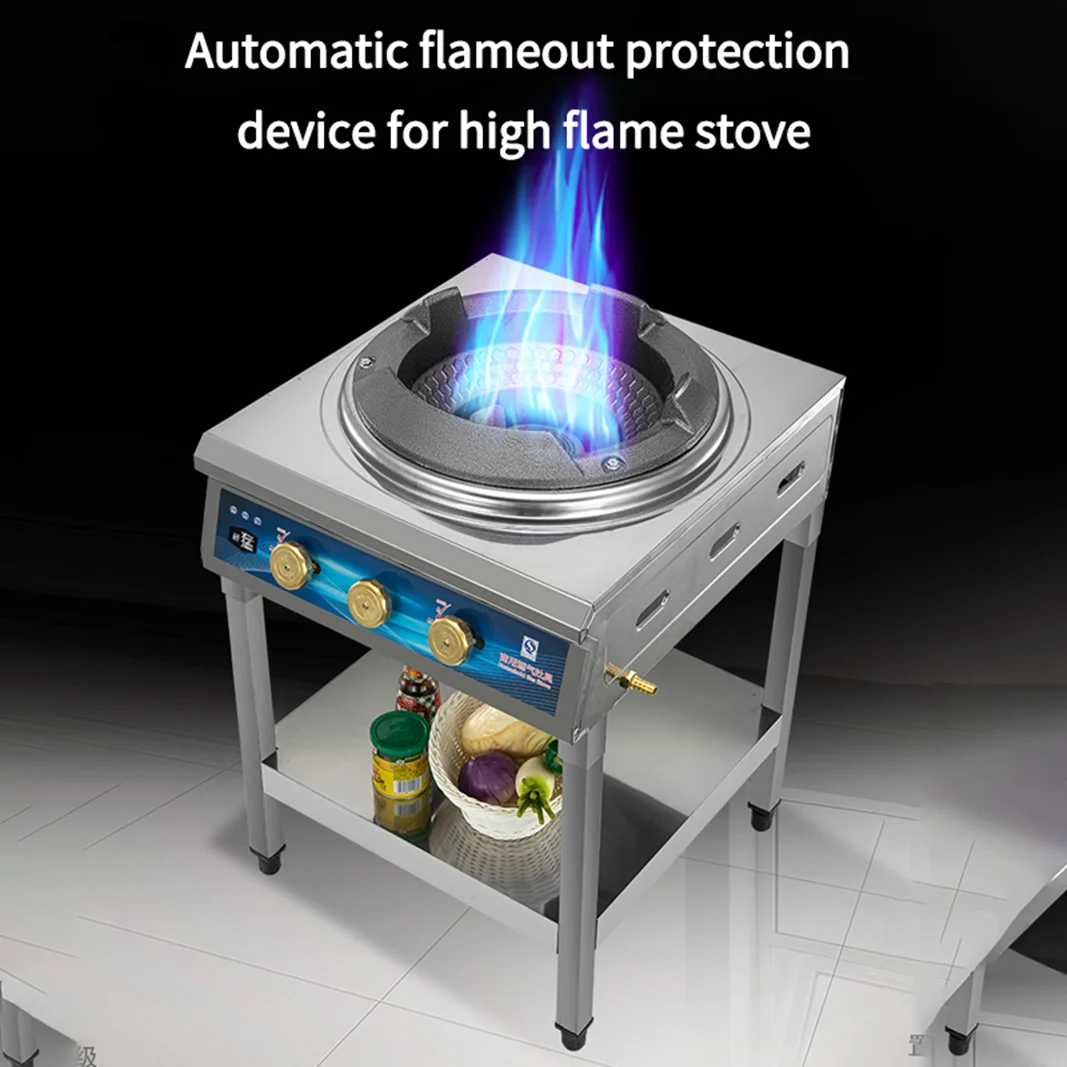 S72403eb0c70a41fe9b12b1d1e664db4at.webp Desktop Fierce Fire Gas Stove Commercial Hotel Gas Cooker Vertical Single Burner LPG Cooktop Stove Energy-Saving - Image 1