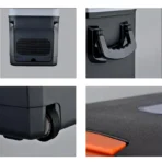 35L Mini Car Refrigerator With Freezer DC12/DC24V Outdoor And Home Dual Use Portable Mini Fridge For Caravan Truck Home Camping - Image 4