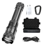 Rechargeable LED Flashlight Zoomable Torch with LCD Display 3 Modes Waterproof High Power Hand Light Outdoor Wilderness Camping - Image 13