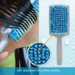 Dry Hair Hair Dryer Brush Absorbent Bristles Ergonomic Paddle Brush for Women Styling Detangler Fast Drying Water Comb - Image 4