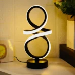 LED table lamp - dimmable bedside reading light, artistic decoration, suitable for bedrooms, study rooms, and living rooms - Image 6