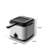 Electric Fryer 1PC 2.5L Large Capacity Home Fillet French Fries Fryer All-in-One Deep Fryer Kitchen Appliances With Basket - Image 5