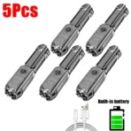 Powerful LED Flashlight USB Rechargeable Torch Portable Zoomable Camping Light 3 Lighting Modes For Outdoor Hiking Emergency - Image 11