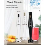 2 Speed Blender, 800W Immersion Blender, Suitable for Milkshakes, Smoothies, Fruit Puree, Baby Food, Soup Sauce, Stainless Steel