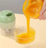 Wireless Electric Food Processor Vegetable Cutter Fruit Slicer Garlic Masher Mincer Handheld Stirrer Kitchen Cooking Accessories - Image 4