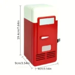 Mini Refrigerator USB Small Refrigerator Mini small Refrigerator Car Cooling And Heating Refrigerator Dual Refrigerator Computer - Image 3