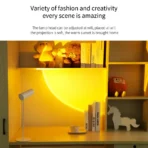 LED Table Lamp for Study Eye Protection USB Touch Dimming Reading Light Flashlight Bedroom Bedside Decor Photo Sunset Desk Lamps - Image 4