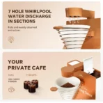 Detachable One Cup Automatic Pour Over Coffee Maker Portable Drip Coffee machine with Reusable Filter for Travel Home Tea Maker - Image 6