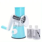 1 Set Super Efficient 3-in-1 Cheese Grater & Vegetable Slicer - Manual Food Processor for Effortless Kitchen Prep - Image 9