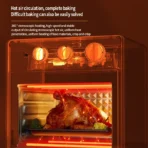 Smart air fryer oven 26L 13L Large Capacity Electric Air Fryers Visible Window Household Kitchen Deep Fryer without Oil EU 220V - Image 3