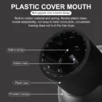 Salon Universal Hair Dryer Diffuser for Curls Temperature Resistant Hair Barbershop Home Drying Blower Hair Styling  Accessories - Image 2