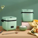 1.2L Mini Electric Rice Cooker Intelligent Automatic Household Kitchen Cooker 1-2 People Small Food Warmer Steamer - Image 2
