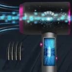 Professional hair salon use hair dryer with high speed, quick drying, ionized heat protection function. For home use and hotel - Image 5