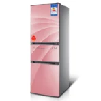 138L Mini Refrigerator Three Door Mini Household Refrigerator Silent Refrigeration Refrigerator - Image 11