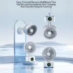 Cooling Home Desktop Shaking Head USB Charging Fan Air Circulation Intelligent Voice Timing Fan Home&dormitory Desktop Fan - Image 4