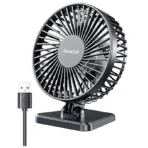 GAIATOP Mini USB Desktop Fan Portable Fan Desktop Office USB Quiet Cooling Fans Three Speed Adjustment Suitable For Home Office - Image 9