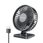 GAIATOP Mini USB Desktop Fan Portable Fan Desktop Office USB Quiet Cooling Fans Three Speed Adjustment Suitable For Home Office - Image 7