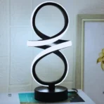 LED table lamp - dimmable bedside reading light, artistic decoration, suitable for bedrooms, study rooms, and living rooms - Image 3