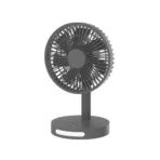 1/2PC 3600mAh USB Desktop Fan Portable Fan Desktop Office USB Quiet Cooling Fans Five Speed Adjustment Camping Fan  Electric Fan - Image 9