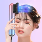 Portable 2-in-1 Hair Dryers Curling Comb Hairbrush Styling Tools Hair Dryers And Volumizer Blower Straightener Hand Hair Dryer - Image 5