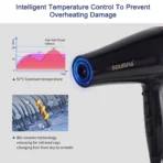 6-Level Professional Hair Dryer Salon Industrial Grade Quick Drying High Temperature Hair Styling Tool Barbecue for Home - Image 6