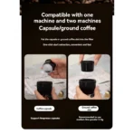 Car Coffee Espresso Maker Portable Coffee Maker 2 In 1 Small Travel Espresso Machine Heating Extraction For RV - Image 5