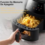 LCD screen Tactil Regulación Air Fryer 8L Large capacity Smart nonstick pot oil free fryer oven French fries roast chicken fryer - Image 3
