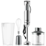 Hand Immersion Blender 1000W Powerful 4-in-1,Stainless Steel Stick Food Mixer,700ml Mixing Beaker,500ml Processor,Whisk - Image 6
