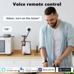 Matter WiFi Smart 16A/20A Plug EU Smart Socket Power Outlet Home Appliance for HomeKit SmartThings Works with Siri Alexa - Image 4