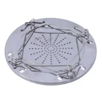 Toaster Rack Simple Portable Stainless Steel Toast Rack Outdoor Camping Toaster Folding Portable Grill Multi-Purpose Stove Grill - Image 2