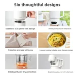 Portable kettle, constant temperature boiling cup, electric kettle, business trip, study abroad dormitory, electric kettle 316 - Image 4