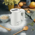 2025 New 500ml Electric Kettle Stainless Steel Portable Smart Kettle Anti-burning Dry Boil Travel Home Office Kitchen Appliance. - Image 5